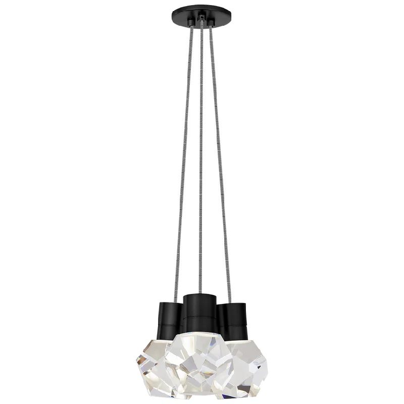 Track lighting for highlighting bookcasesKira 3-Light Pendant