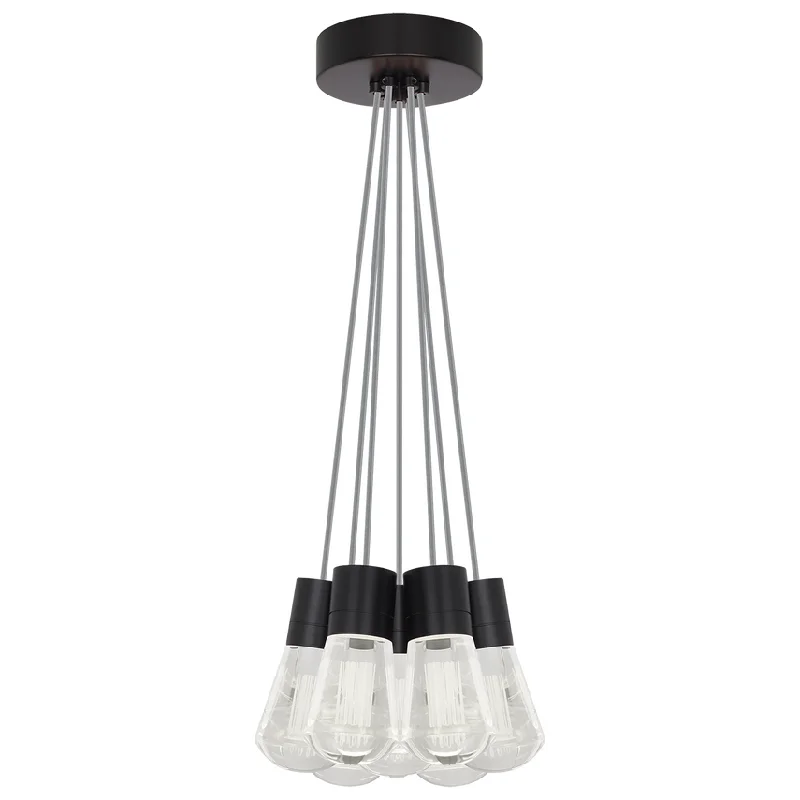 Track lighting for highlighting kitchen cabinetsAlva 7-Light Pendant