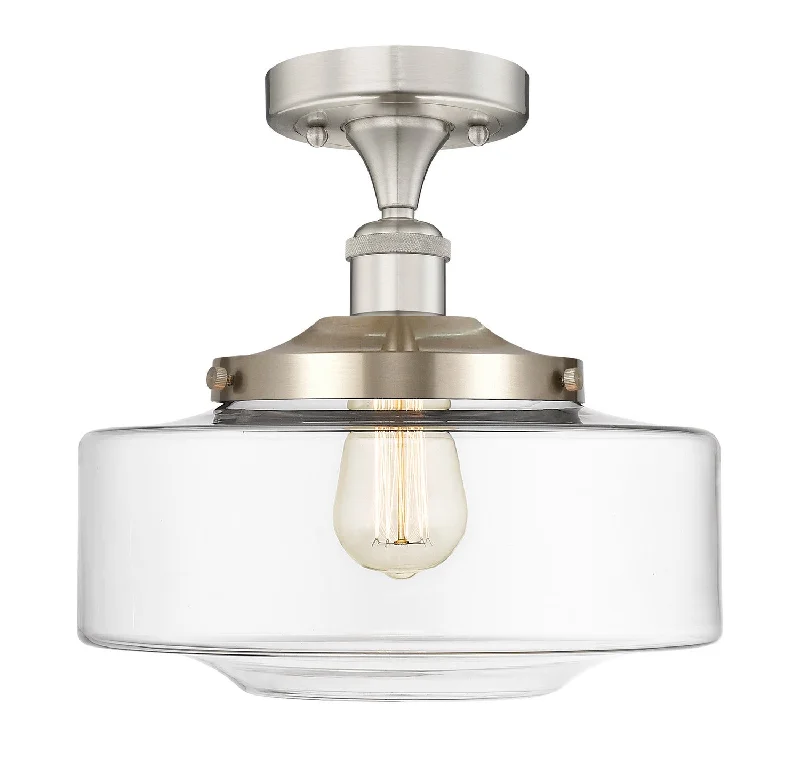 Waterproof Industrial Lighting for Wet AreasFranklin Restoration LED Semi-Flush Mount