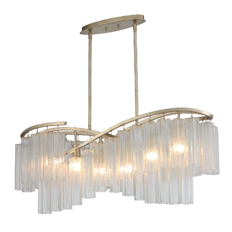 Industrial Lighting for Food Processing FactoriesVictoria 41 in. 6 Lights ChandelierGold Finish Industrial Lighting for Food Processing FactoriesVictoria 41 in. 6 Lights ChandelierGold Finish