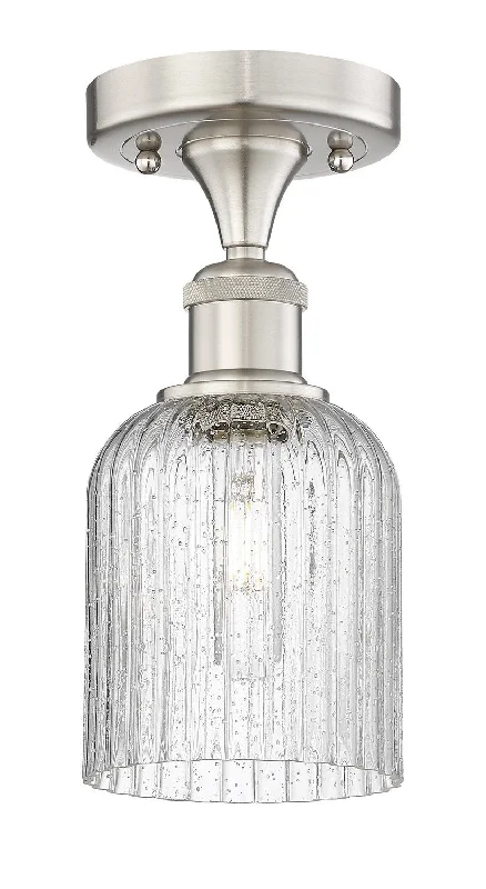 Dust - Resistant Industrial Lighting for Dirty WorkspacesEdison One Light Semi-Flush Mount