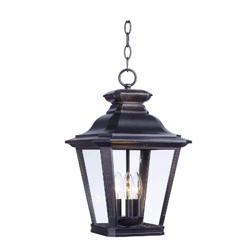 Industrial Lighting for Printing Press FacilitiesKnoxville 18 in. Outdoor Hanging Lantern Bronze finish Industrial Lighting for Printing Press FacilitiesKnoxville 18 in. Outdoor Hanging Lantern Bronze finish