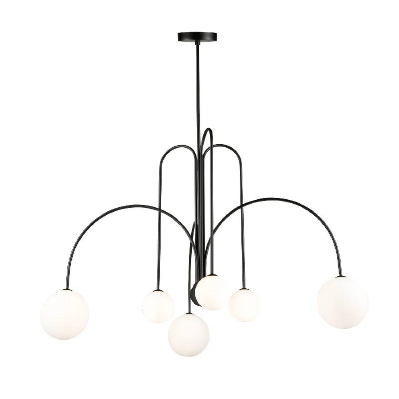 Rustic track lighting for farmhouse decorComet Chandelier