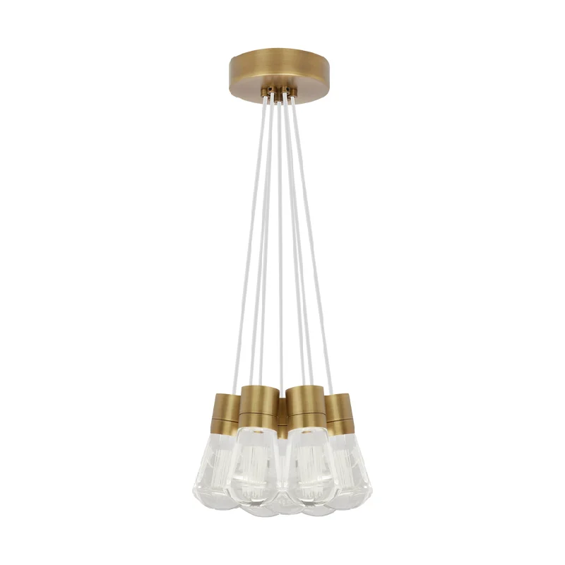 Track lighting for replacing old fluorescent fixturesAlva 7-Light Pendant