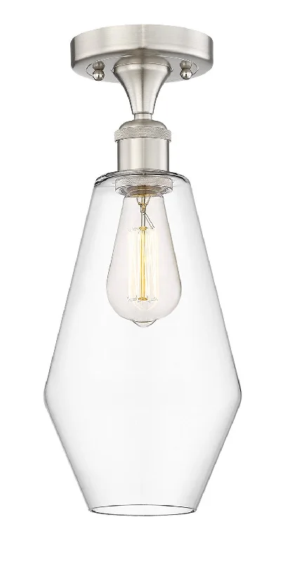 Industrial Lighting for Pharmaceutical ManufacturingEdison One Light Semi-Flush Mount