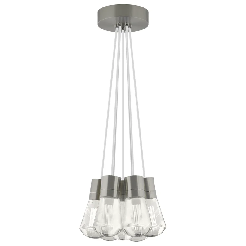 Track lighting for task lighting in workshopsAlva 7-Light Pendant