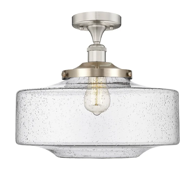 Industrial Exit Sign Lighting for Quick EvacuationFranklin Restoration LED Semi-Flush Mount Industrial Exit Sign Lighting for Quick EvacuationFranklin Restoration LED Semi-Flush Mount