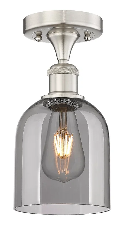 Industrial Lighting for Metal Fabrication ShopsEdison One Light Semi-Flush Mount