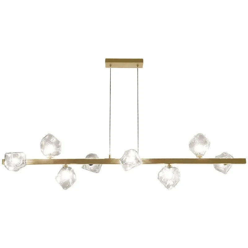 Track lighting with a brushed nickel finishPearlene Pendant