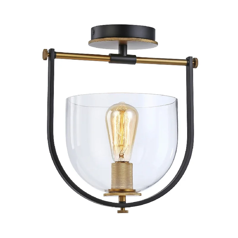 Track lighting with adjustable armsCheshire Semi-Flush Mount Light