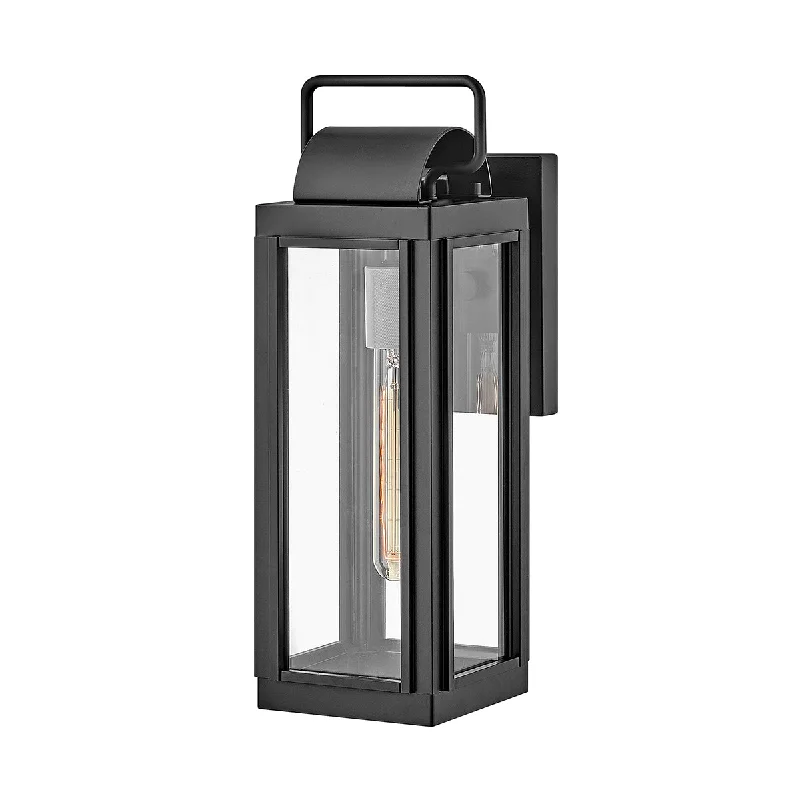 Track lighting with a minimalist track designSag Harbor Small/Medium Wall Lantern - Black/Bronze Finish