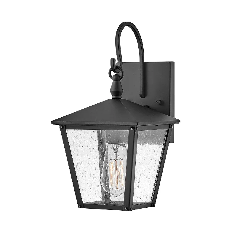 Track lighting for enhancing the architectureHuntersfield Small/Medium/Large Wall Lantern - Black Finish