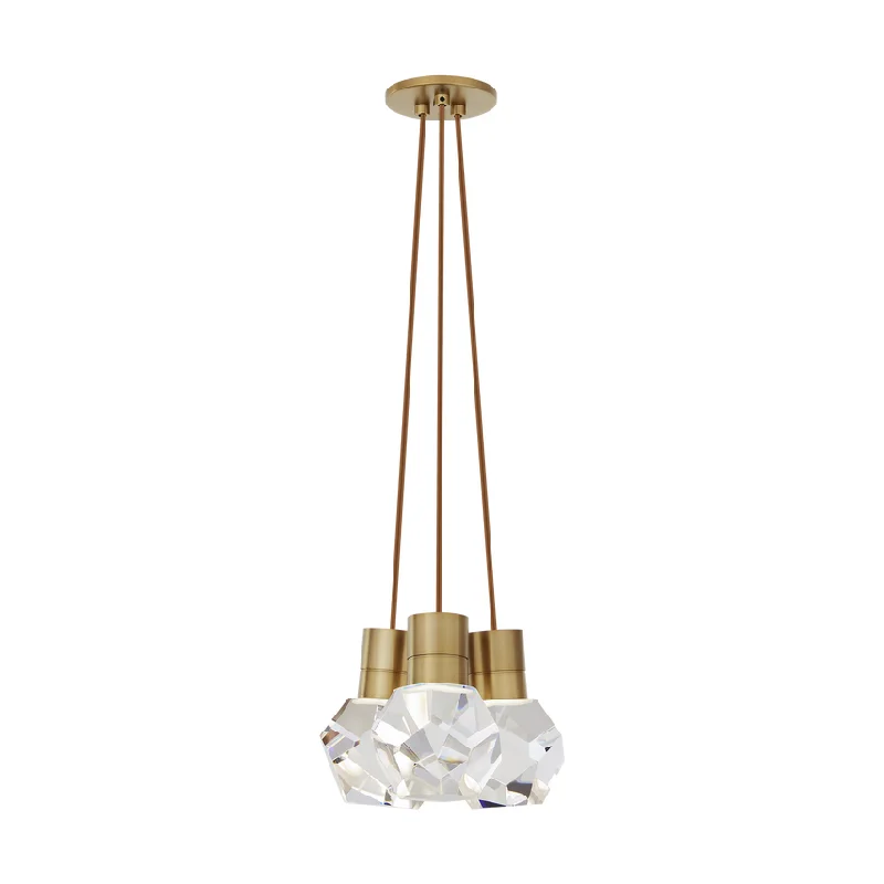 Rustic track lighting for farmhouse decorKira 3-Light Pendant