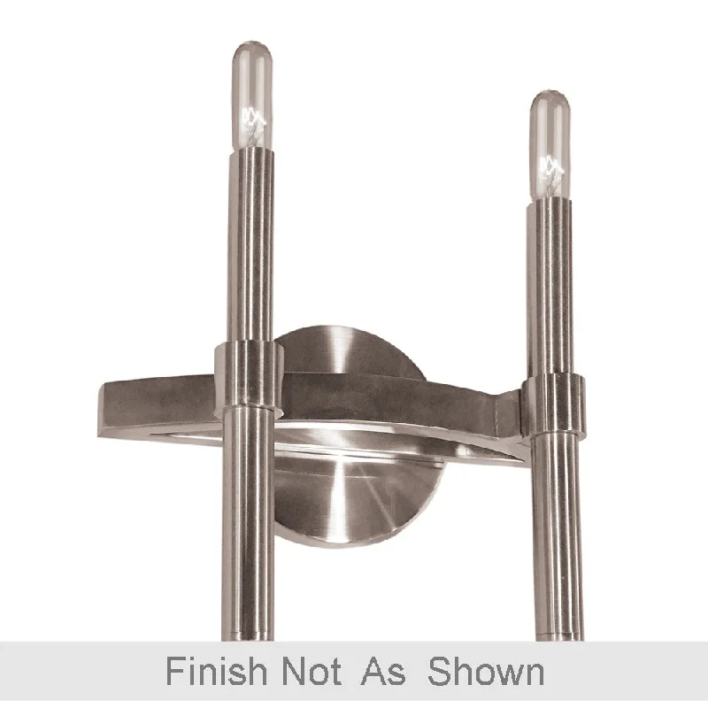 Track lighting with frosted glass shadesEncore Wall Sconce