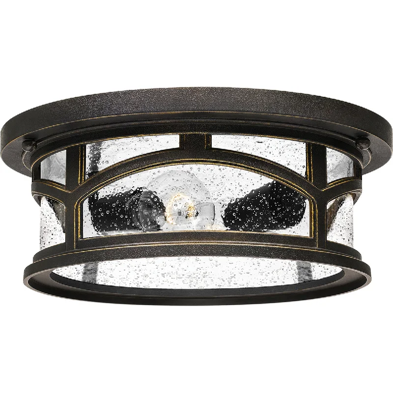 Track lighting for highlighting kitchen cabinetsMarblehead 2Lt Flush Mount – Bronze/White Finish
