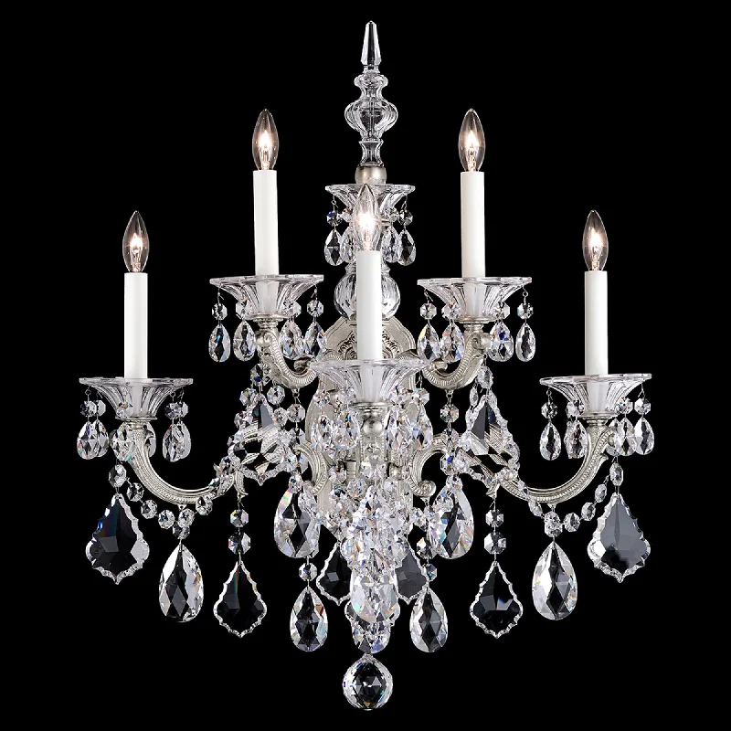 Track lighting for creating a moody atmosphereLa Scala 5-Light Wall Sconce
