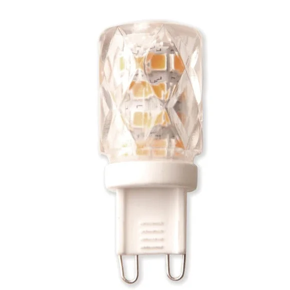 Track lighting for enhancing the architectureDVG9BB50A G9 Crystal Cut LED Light Bulb 5000K