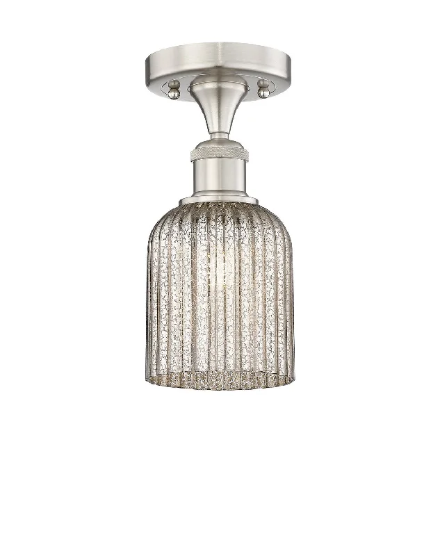 Industrial Area Lighting for Large Open SpacesEdison One Light Semi-Flush Mount