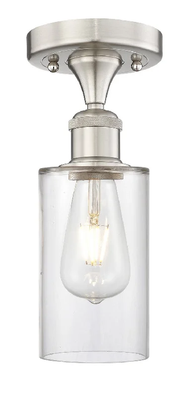 Industrial Area Lighting for Large Open SpacesEdison One Light Semi-Flush Mount