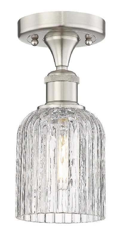 Industrial Task Lighting for Precision WorkstationsEdison One Light Semi-Flush Mount