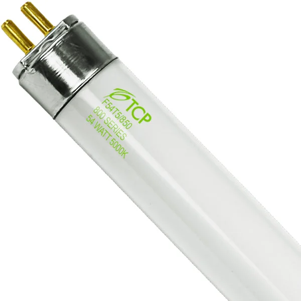Track lighting for creating a focal pointTCP 31032850 F54T5HO/850 High Output Fluorescent Bulb 54 Watt 5000K