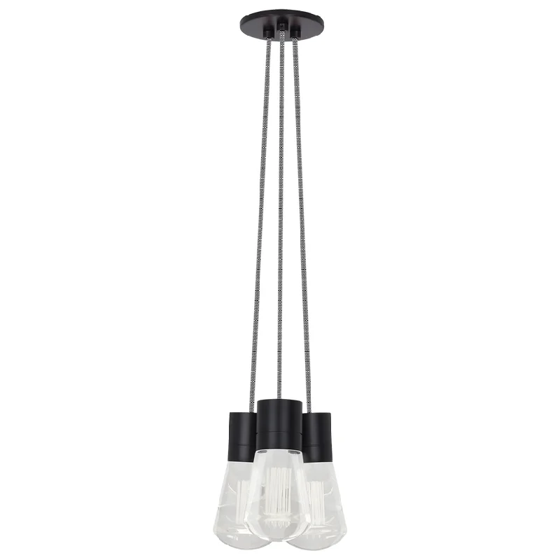 Track lighting for illuminating dining tablesAlva 3-Light Pendant