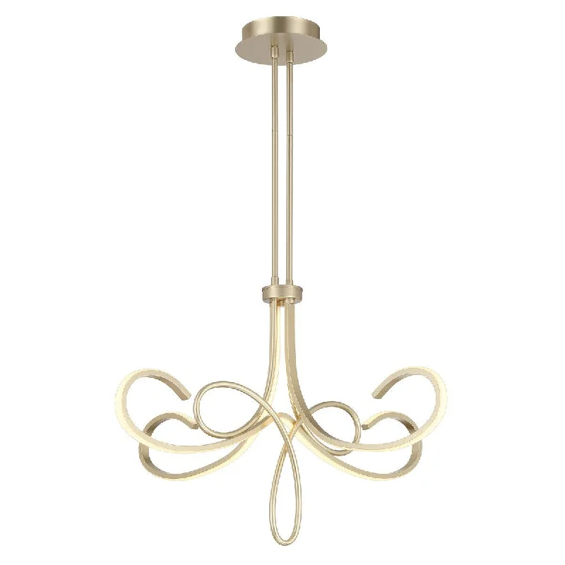 Industrial Lighting for Pharmaceutical ManufacturingAstor 32 in. LED Chandelier Gold finish Industrial Lighting for Pharmaceutical ManufacturingAstor 32 in. LED Chandelier Gold finish