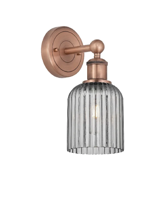 Industrial Lighting for Metal Fabrication ShopsEdison One Light Wall Sconce