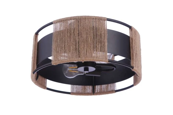 Track lighting for enhancing the architectureCraftmade 59052-FB Kensey 2 Light Semi Flush in Flat Black