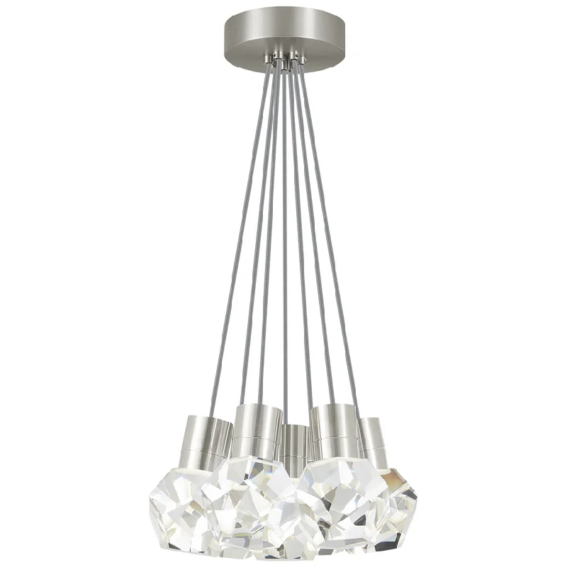 Track lighting with a sleek profileKira 7-Light Pendant