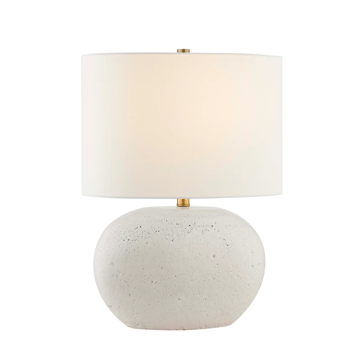 Track lighting for adding a touch of eleganceForty West Designs 72593 Maeve White Stone Look Table Lamp