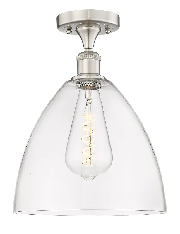 Industrial Task Lighting for Precision WorkstationsEdison One Light Semi-Flush Mount Industrial Task Lighting for Precision WorkstationsEdison One Light Semi-Flush Mount