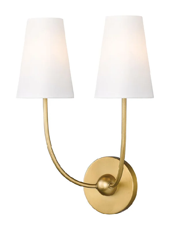 Rustic track lighting for farmhouse decorZ-Lite 3040-2S-RB Shannon 2 Light Shaded Wall Sconce in Rubbed Brass Rustic track lighting for farmhouse decorZ-Lite 3040-2S-RB Shannon 2 Light Shaded Wall Sconce in Rubbed Brass