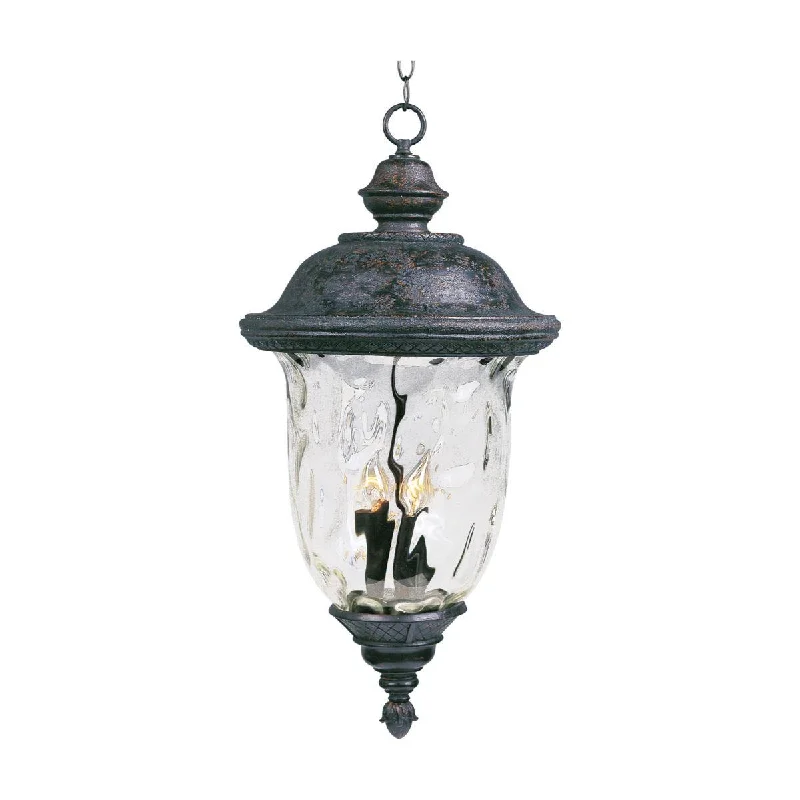 Low - Bay Industrial Lighting Fixtures for Small FactoriesCarriage House VX 24 in. 3 Lights Outdoor Hanging Lantern Bronze Finish Low - Bay Industrial Lighting Fixtures for Small FactoriesCarriage House VX 24 in. 3 Lights Outdoor Hanging Lantern Bronze Finish