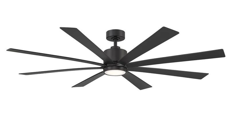 Track lighting for creating a focal pointWind River Richland WR2120MB 65" Wi-Fi Ceiling Fan Matte Black