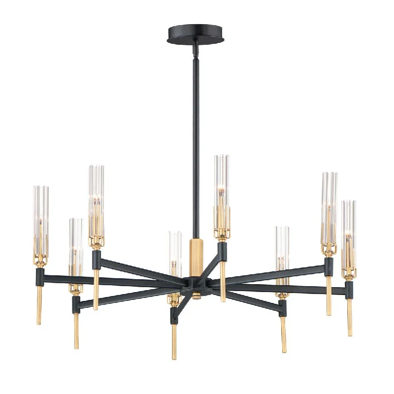 Industrial Lighting for Automotive Manufacturing PlantsFlambeau 33 in. 8 Lights LED Chandelier Black Finish Industrial Lighting for Automotive Manufacturing PlantsFlambeau 33 in. 8 Lights LED Chandelier Black Finish