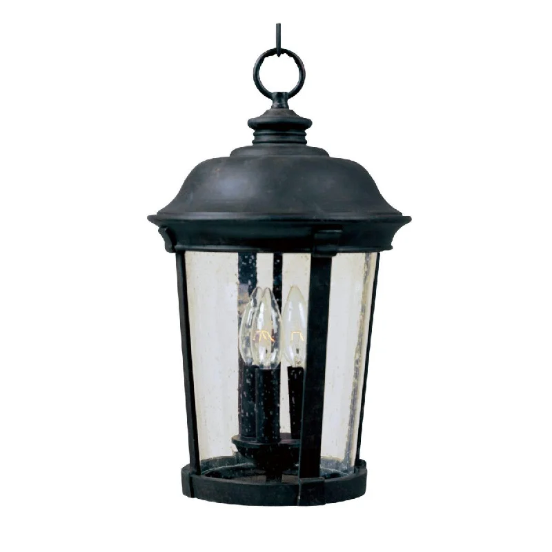 Adjustable Industrial Lighting for Flexible IlluminationDover DC 17 in. 3 Lights Outdoor Hanging Lantern Bronze Finish Adjustable Industrial Lighting for Flexible IlluminationDover DC 17 in. 3 Lights Outdoor Hanging Lantern Bronze Finish