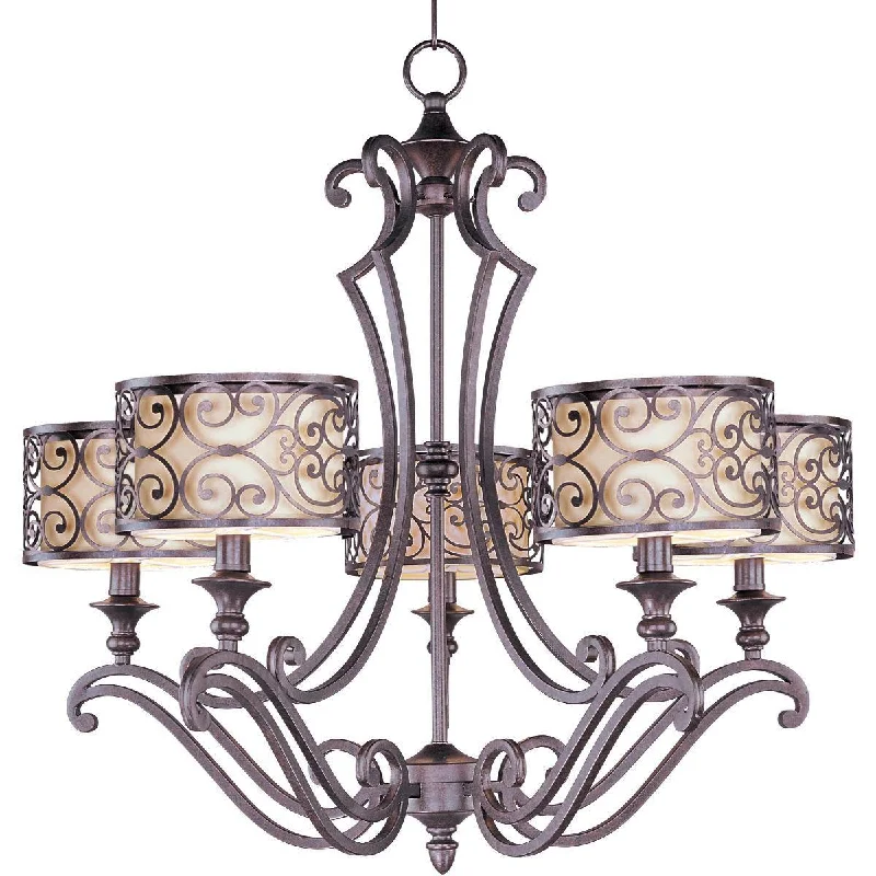 Explosion - Proof Industrial Lighting for Hazardous LocationsMondrian 28 in. 5 Lights Chandelier Bronze Finish Explosion - Proof Industrial Lighting for Hazardous LocationsMondrian 28 in. 5 Lights Chandelier Bronze Finish