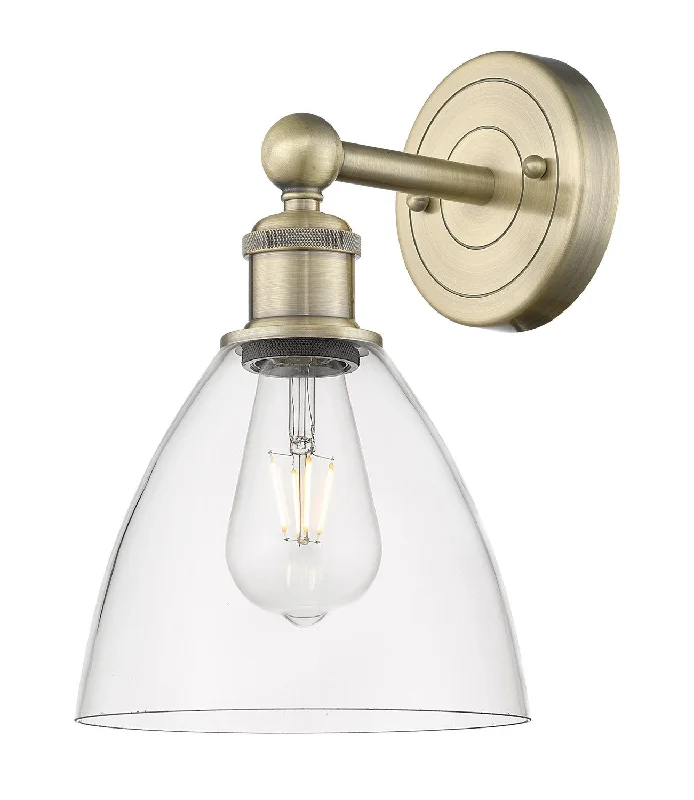 Industrial Lighting for Metal Fabrication ShopsEdison One Light Wall Sconce