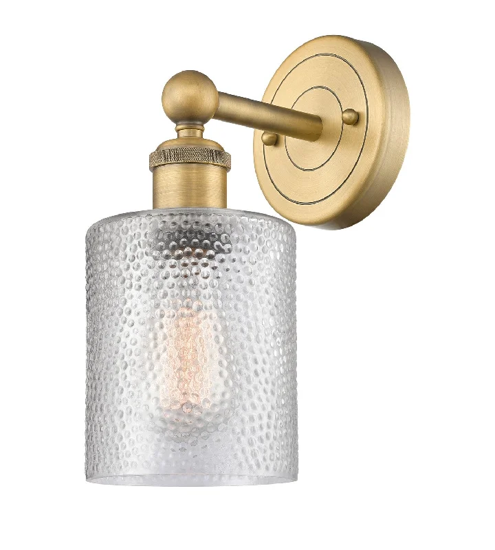 Industrial Lighting for Metal Fabrication ShopsEdison One Light Wall Sconce