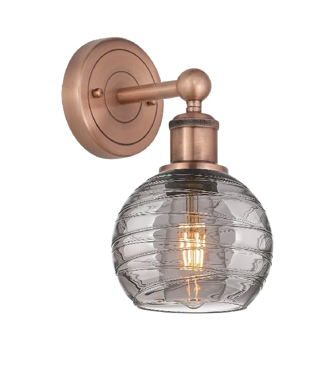 Dimmable Industrial Lighting for Ambiance ControlEdison One Light Wall Sconce