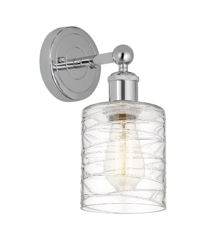 Industrial Lighting for Metal Fabrication ShopsEdison One Light Wall Sconce