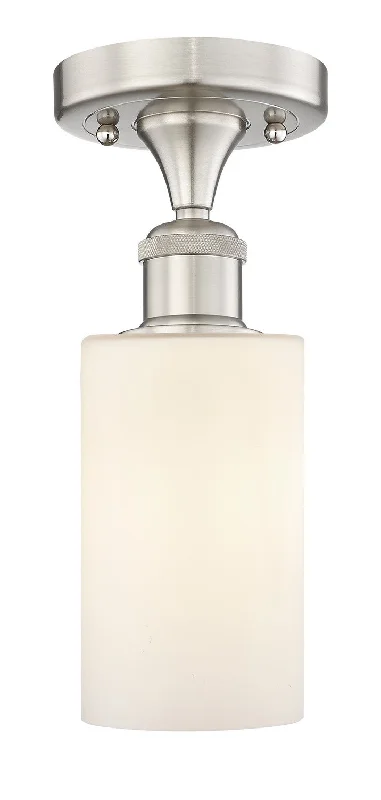 Industrial Pendant Lighting for Machine ShopsEdison One Light Semi-Flush Mount