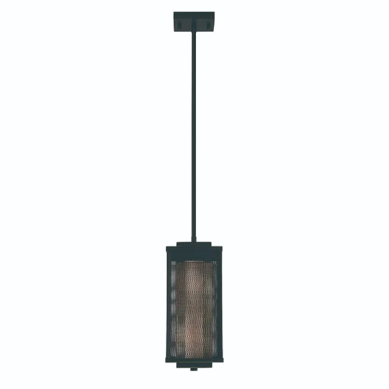Industrial Lighting for Metal Fabrication ShopsBrama 6 In. LED Outdoor Pendant Light Black finish Industrial Lighting for Metal Fabrication ShopsBrama 6 In. LED Outdoor Pendant Light Black finish