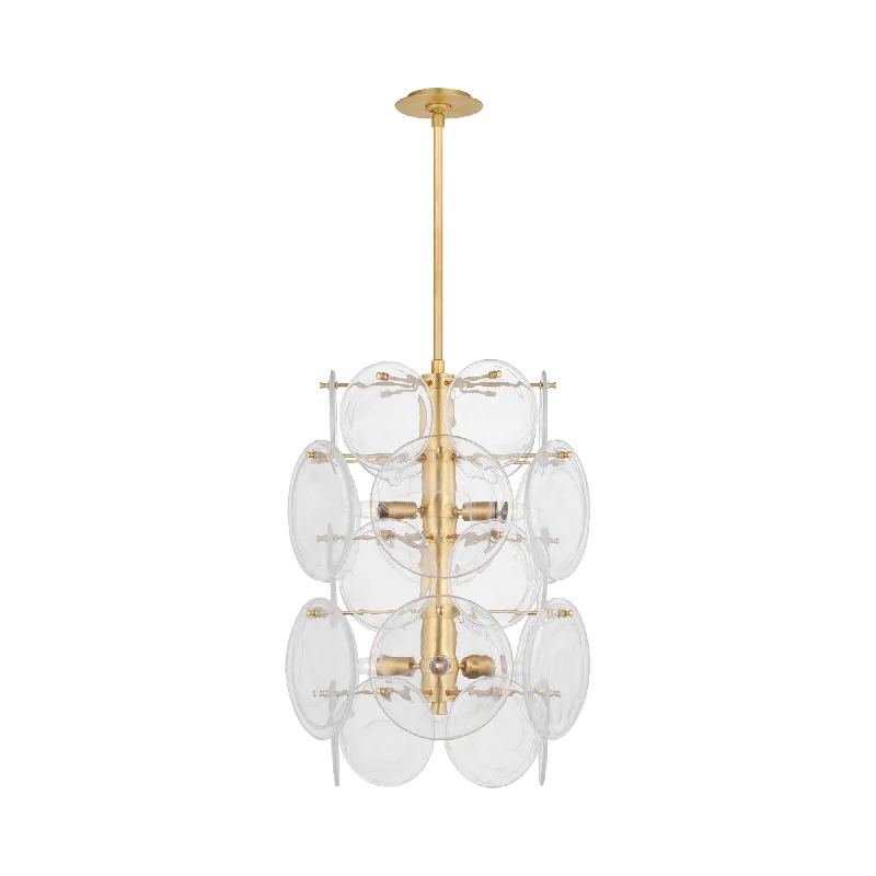 Track lighting for outdoor gardensLoire Barrel Chandelier