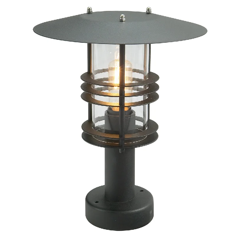 Track lighting for modernizing traditional interiorsStockholm 1 Light Pedestal - Black/Galvanised Finish Track lighting for modernizing traditional interiorsStockholm 1 Light Pedestal - Black/Galvanised Finish