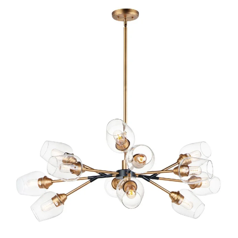 Shock - Resistant Industrial Lighting for Vibrating Machinery AreasSavvy 46 in. 12 Lights Chandelier Antique Brass Finish Shock - Resistant Industrial Lighting for Vibrating Machinery AreasSavvy 46 in. 12 Lights Chandelier Antique Brass Finish