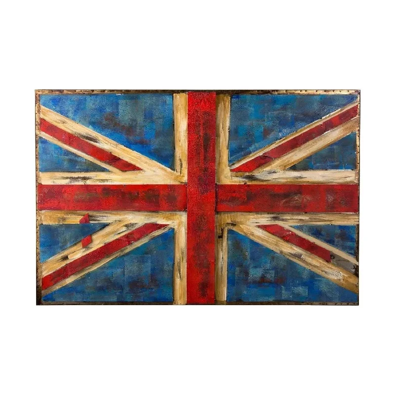 Track lighting with a long - lasting lifespanRetrograde Union Jack Wall Art