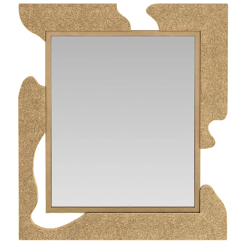White track lighting for a clean lookZayden Mirror