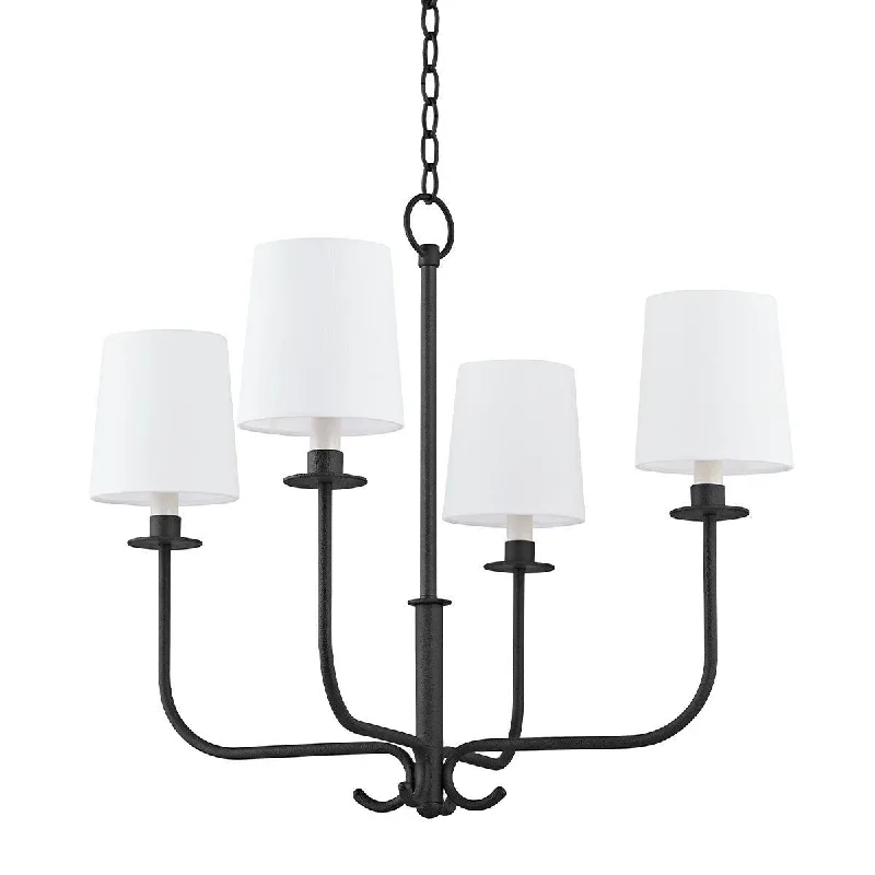 Industrial Emergency Lighting for Safety in FactoriesBodhi 4 Lights Chandelier Iron finish Industrial Emergency Lighting for Safety in FactoriesBodhi 4 Lights Chandelier Iron finish